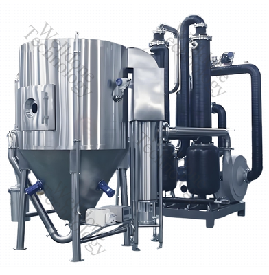 खाद्य ग्रेड SUS316L 70% सुखाने की दक्षता और 120-350°C तापमान नियंत्रण के साथ केन्द्रापसारक स्प्रे ड्रायर
