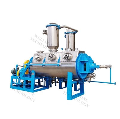 ISO10004 85KW ट्यूबलर वैक्यूम डिस्क ड्रायर चैंबर रिमोट कंट्रोल