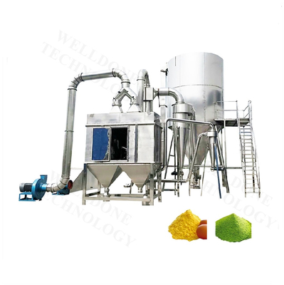 खाद्य रसायन के लिए उच्च स्वच्छता स्प्रे सुखाने की मशीन SUS316L