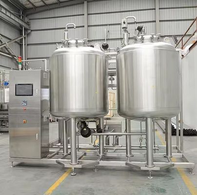 स्वचालित सीआईपी सफाई प्रणाली वाशिंग मशीन स्टेनलेस स्टील
