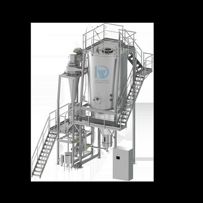 पर्यावरण के अनुकूल और उच्च गति टाइटेनियम ऑक्साइड एल्यूमीनियम जिरकोनियम बैटरी स्प्रे ड्रायर