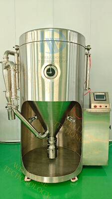 स्वचालित प्रयोगशाला स्प्रे ड्रायर 30~300°C वायु प्रवेश तापमान नियंत्रण और 1kg/h वाष्पीकरण क्षमता के साथ