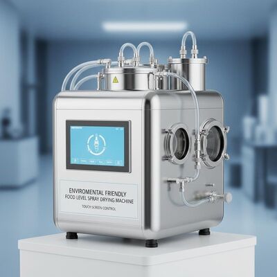पर्यावरण के अनुकूल और खाद्य स्तर स्प्रे सुखाने की मशीन टच स्क्रीन नियंत्रण