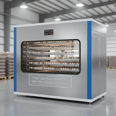 अच्छी गुणवत्ता और अनुकूलित निर्मित उच्च गति सुखाने वाली अंडा ड्रायर मशीन