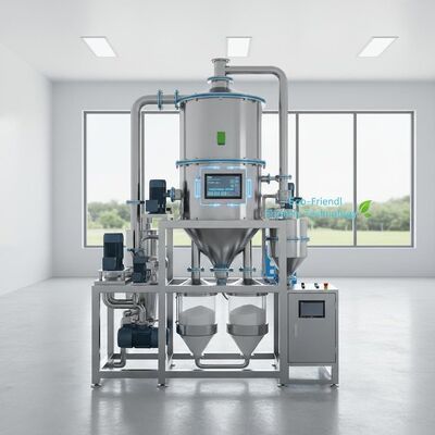 पर्यावरण के अनुकूल और उच्च गति टाइटेनियम ऑक्साइड एल्यूमीनियम जिरकोनियम बैटरी स्प्रे ड्रायर