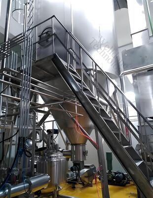 10000KG / H स्पिन फ्लैश स्प्रे सुखाने की मशीन ऊर्जा की बचत