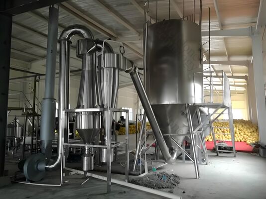 SUS316L सामग्री के साथ फैटी दूध पाउडर के लिए हाई स्पीड एलपीजी सेंट्रीफ्यूगल स्प्रे ड्रायर