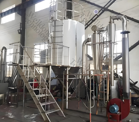 टमाटर पाउडर और खाद्य-ग्रेड SUS316L के लिए खाद्य स्तर पर अनुकूलित स्प्रे सुखाने की मशीन