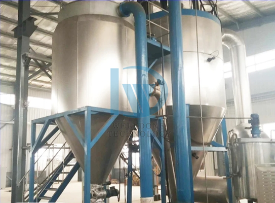 ऊर्जा बचत और पर्यावरण के अनुकूल खाद्य प्रसंस्करण के लिए SUS304 स्प्रे ड्रायर