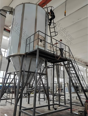 फार्मेसी स्तर और अनुकूलित निर्मित हेवी ड्यूटी औद्योगिक स्प्रे सुखाने वाला ड्रायर