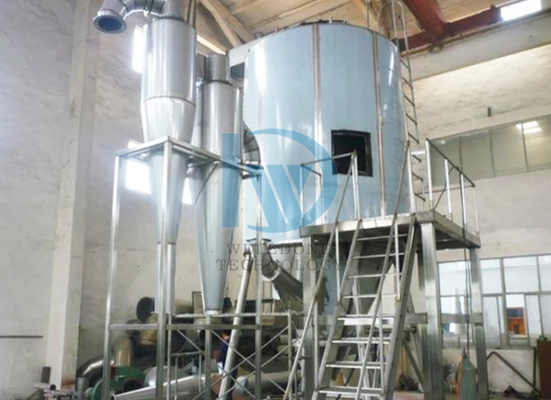120-350℃ सुखाने के तापमान के साथ फार्मेसी स्तर और अनुकूलित जीएमपी स्प्रे सुखाने की मशीन