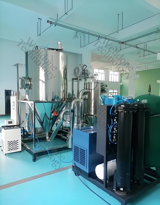 70% सुखाने की क्षमता के साथ रक्त भोजन के लिए खाद्य स्तर और अनुकूलित मेड स्प्रे ड्रायर