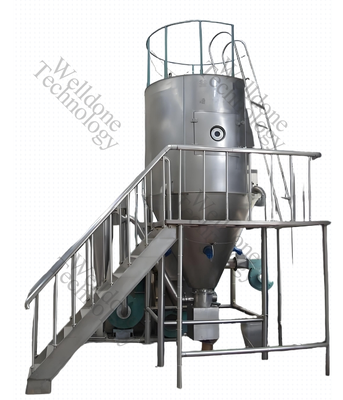 फार्मास्युटिकल उद्योग के लिए ऊर्जा की बचत और पर्यावरण अनुकूल एटमाइजिंग स्प्रे ड्रायर