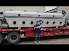 ZLG श्रृंखला जिंक सल्फेट द्रव बिस्तर ड्रायर टच स्क्रीन नियंत्रण 5. 5 - 155KW