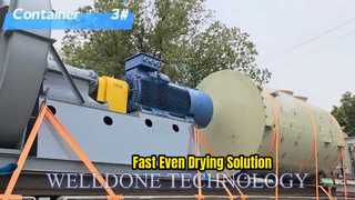 तेजी से सूखने वाला नमक ब्रेड क्रम्ब्स फ्लूइड बेड ड्रायर